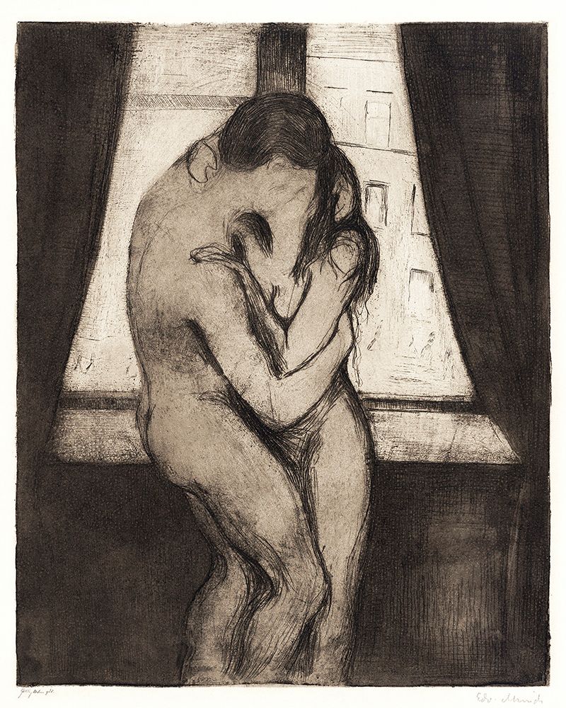 The Kiss 1895 art print by Pictufy for $57.95 CAD