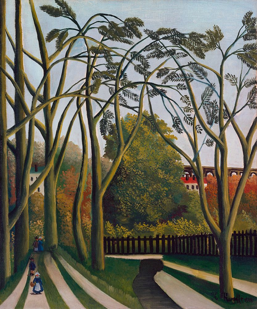 The Banks Of The Bier Near Bicetre art print by Pictufy for $57.95 CAD