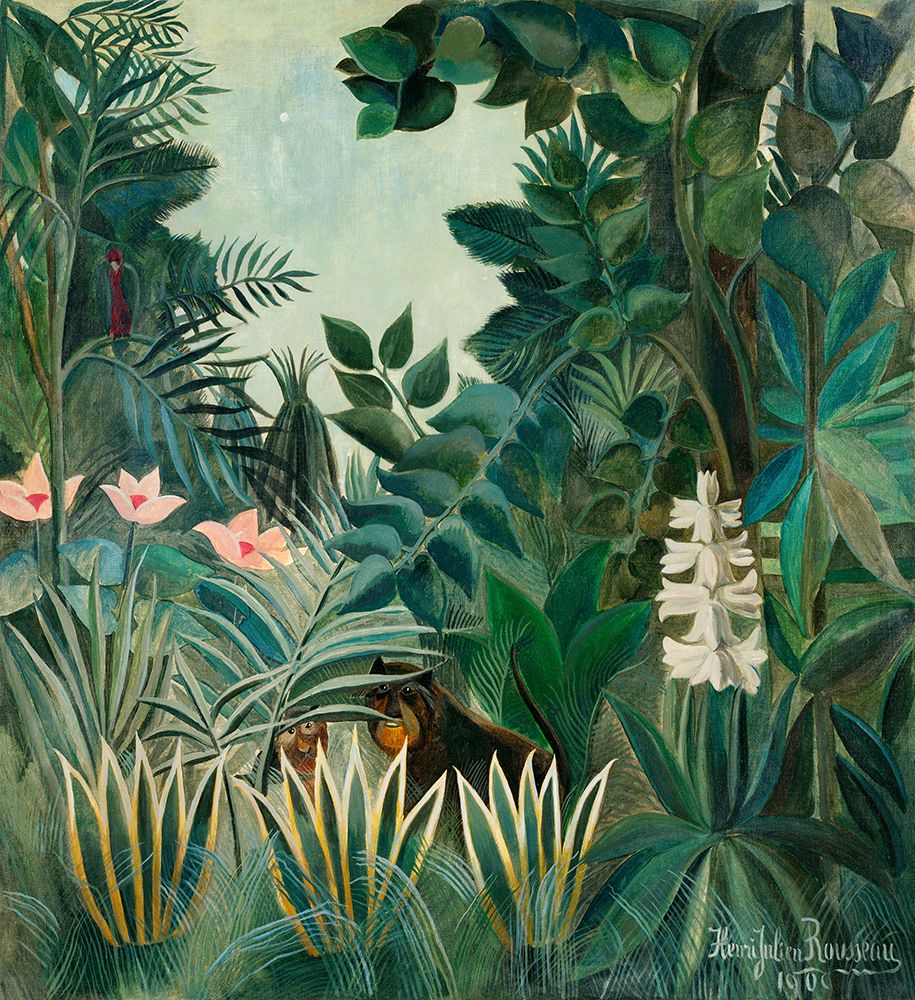 The Equatorial Jungle art print by Pictufy for $57.95 CAD