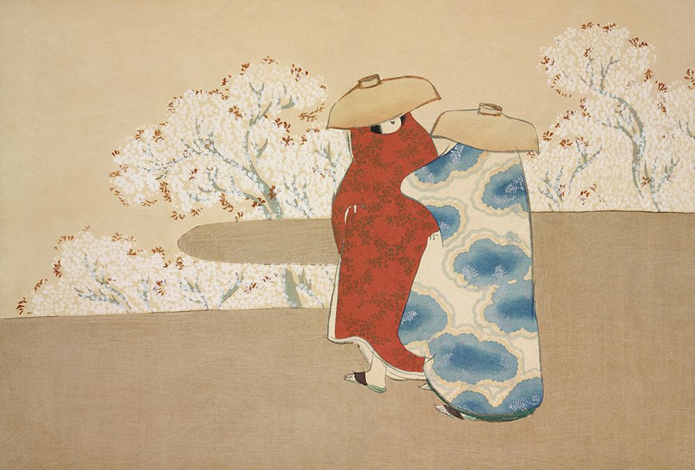 Hanami season from Momoyogusa art print by Pictufy for $57.95 CAD