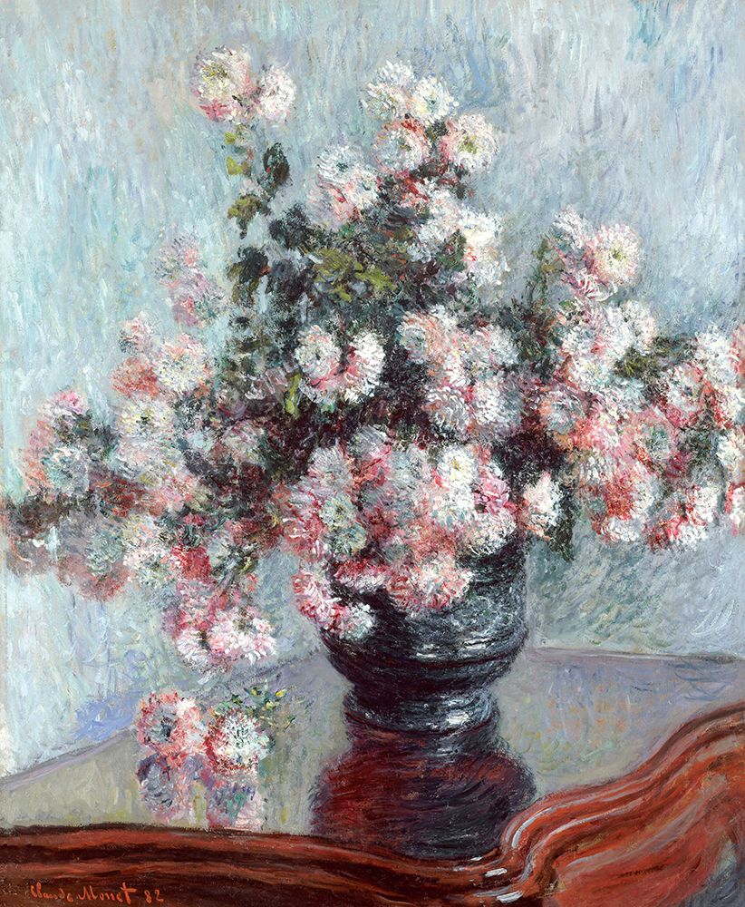 Chrysanthemums art print by Pictufy for $57.95 CAD