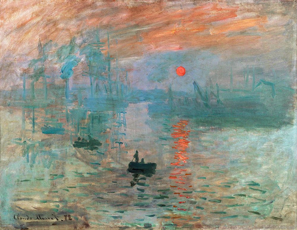 Sunrise 1872 art print by Pictufy for $57.95 CAD