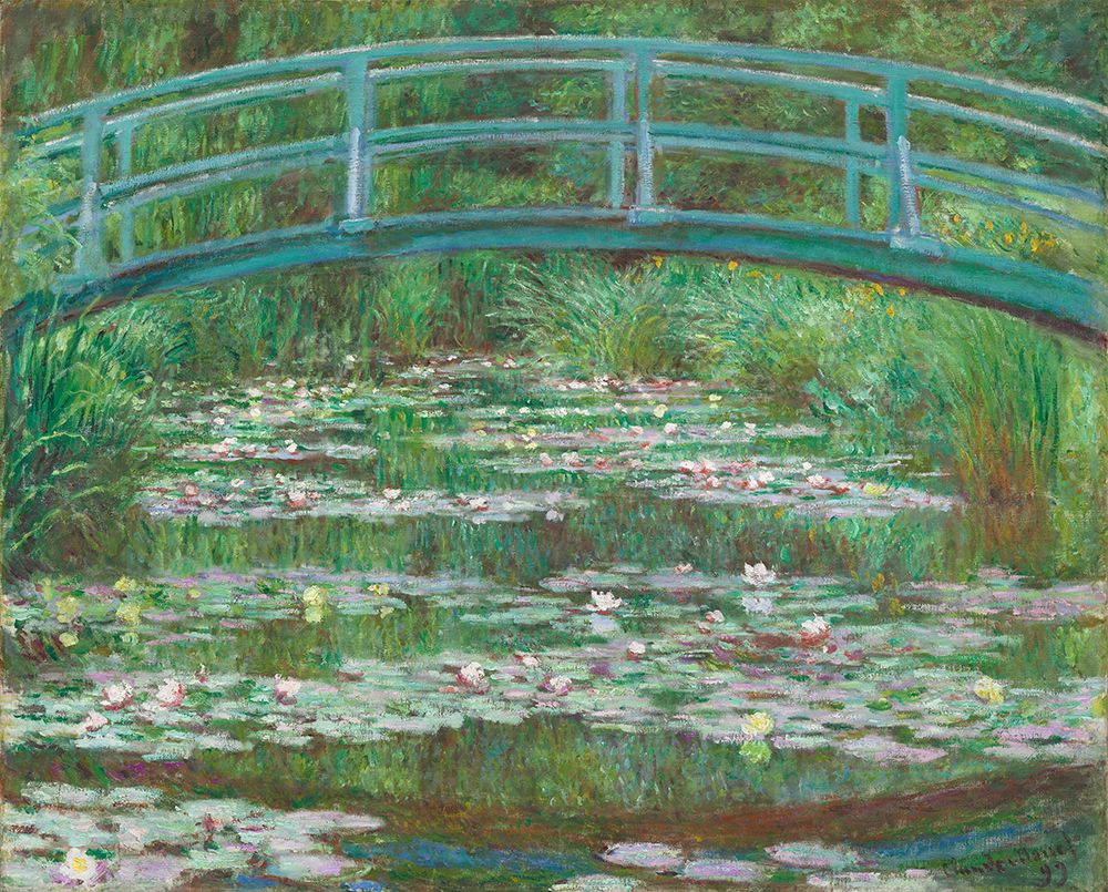 Japanese Footbridge 1899 art print by Pictufy for $57.95 CAD