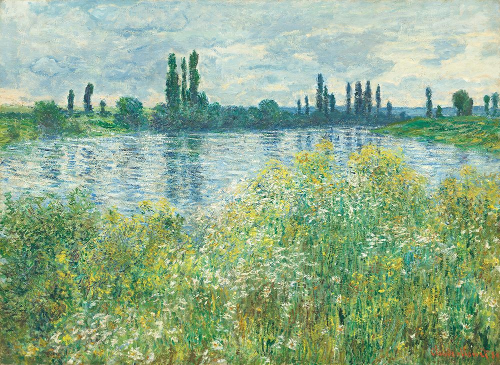 Banks Of The Seine art print by Pictufy for $57.95 CAD