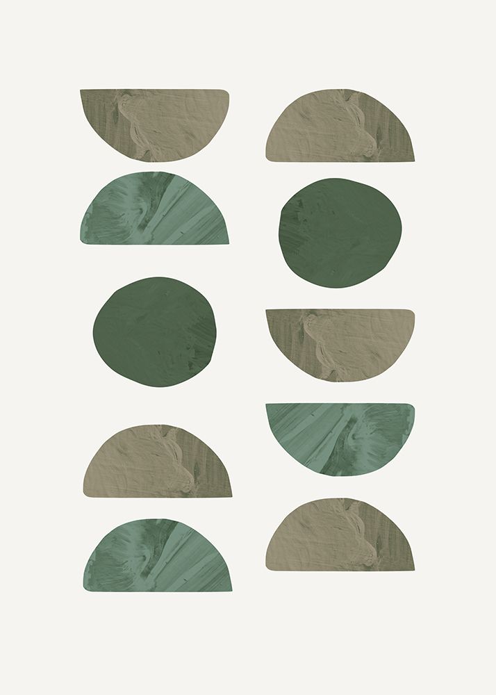 Collage Green art print by Pictufy Studio for $57.95 CAD