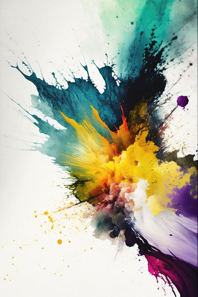 Chromatic Chaos art print by Mauro for $57.95 CAD