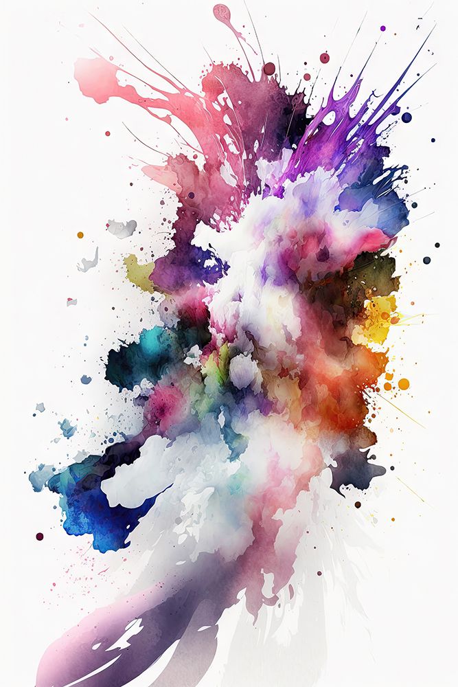 Radiant Explosion art print by Mauro for $57.95 CAD