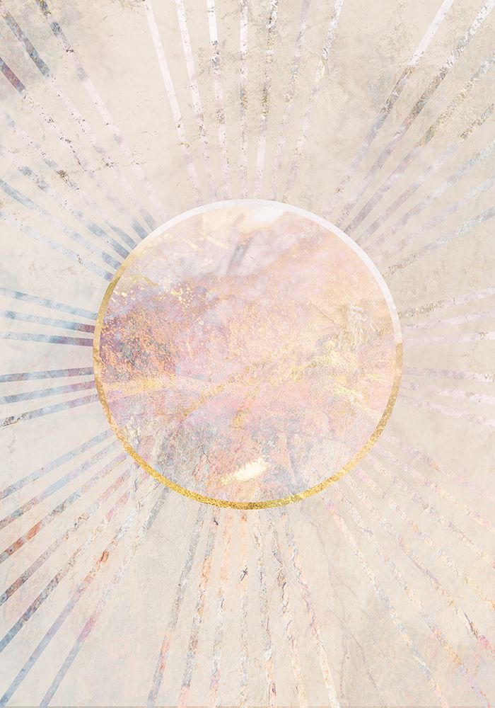 Sunshine Beige Gold Portrait art print by Sarah Manovski for $57.95 CAD