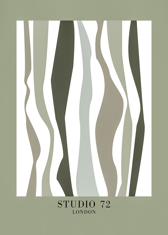 Studio 72 Green art print by Pictufy Studio II for $57.95 CAD