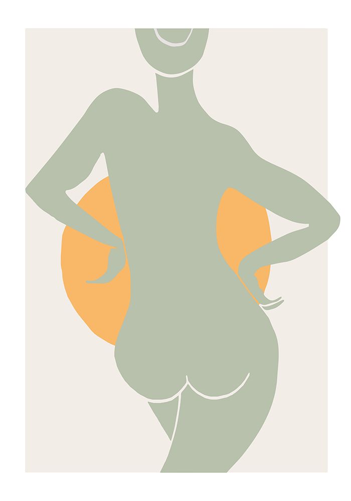 Green Woman art print by Pictufy Studio II for $57.95 CAD