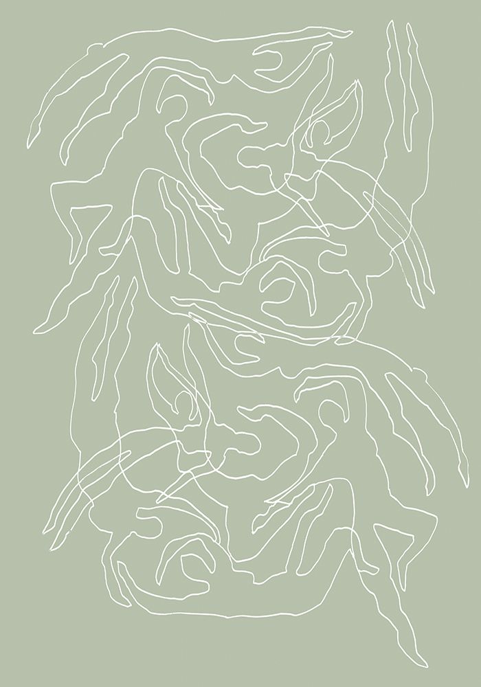 Swimmers Green art print by Pictufy Studio II for $57.95 CAD