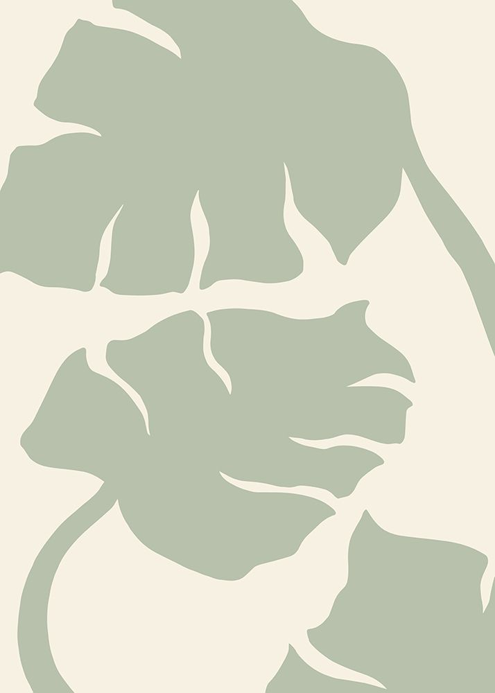 Monstera Sage Green art print by Pictufy Studio for $57.95 CAD