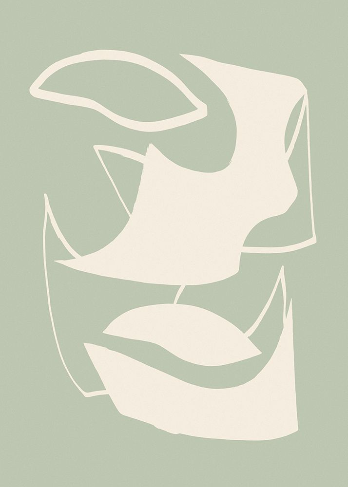Shape Green art print by Pictufy Studio for $57.95 CAD