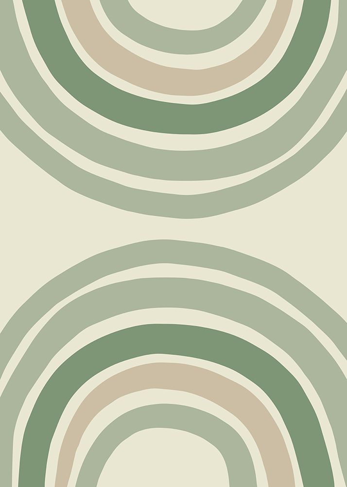 Green Rainbow art print by Pictufy Studio for $57.95 CAD