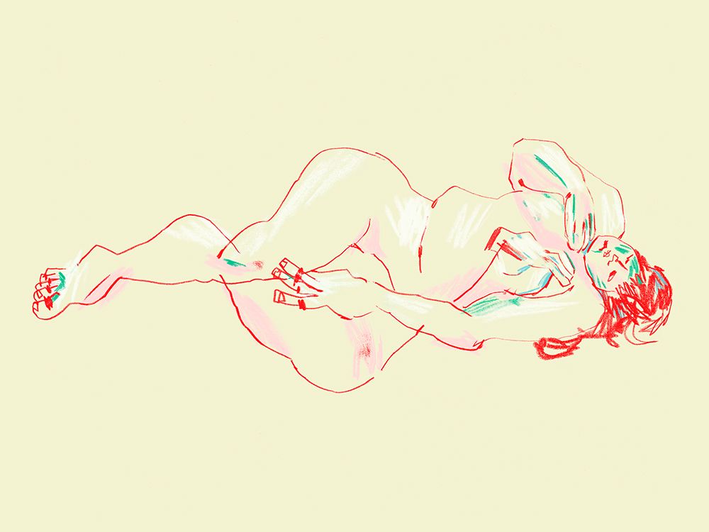 A Girl Sleeping art print by Francesco Gulina for $57.95 CAD