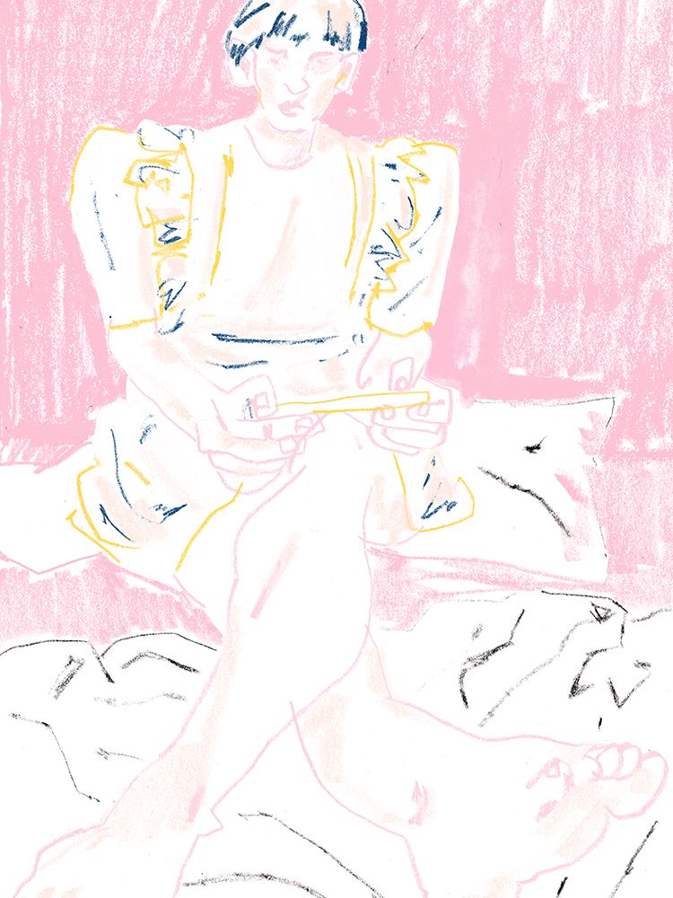 Gamer Girl art print by Francesco Gulina for $57.95 CAD