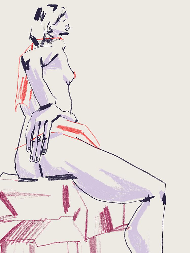 Girl Posing art print by Francesco Gulina for $57.95 CAD