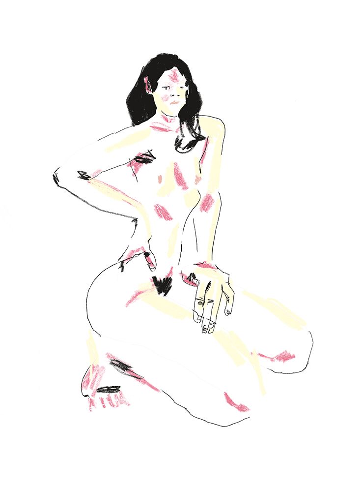 Giulia White art print by Francesco Gulina for $57.95 CAD