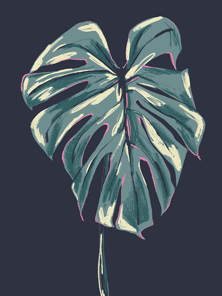 Monstera Deliciosa Dark art print by Francesco Gulina for $57.95 CAD