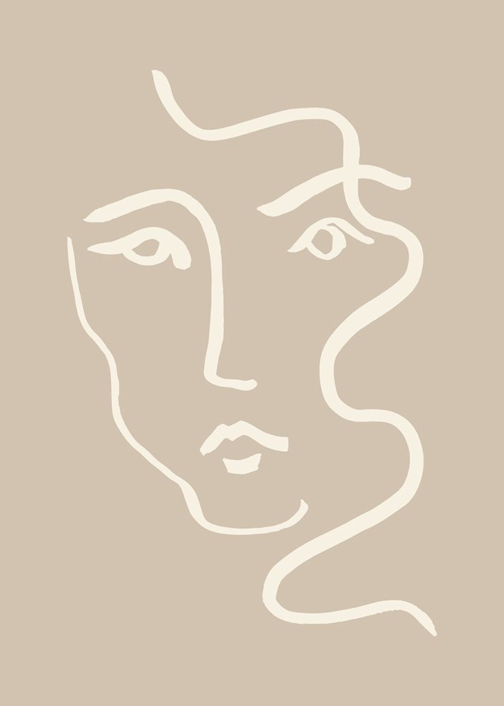 Portrait 04 Gray art print by Pictufy Studio for $57.95 CAD