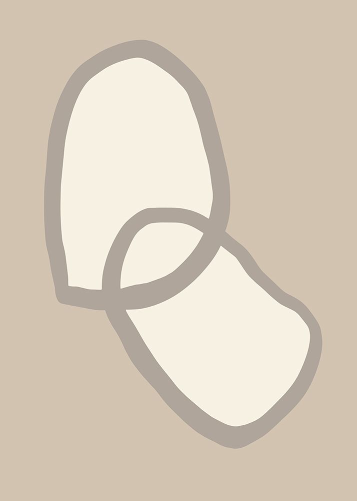 Shape 10 Beige art print by Pictufy Studio for $57.95 CAD