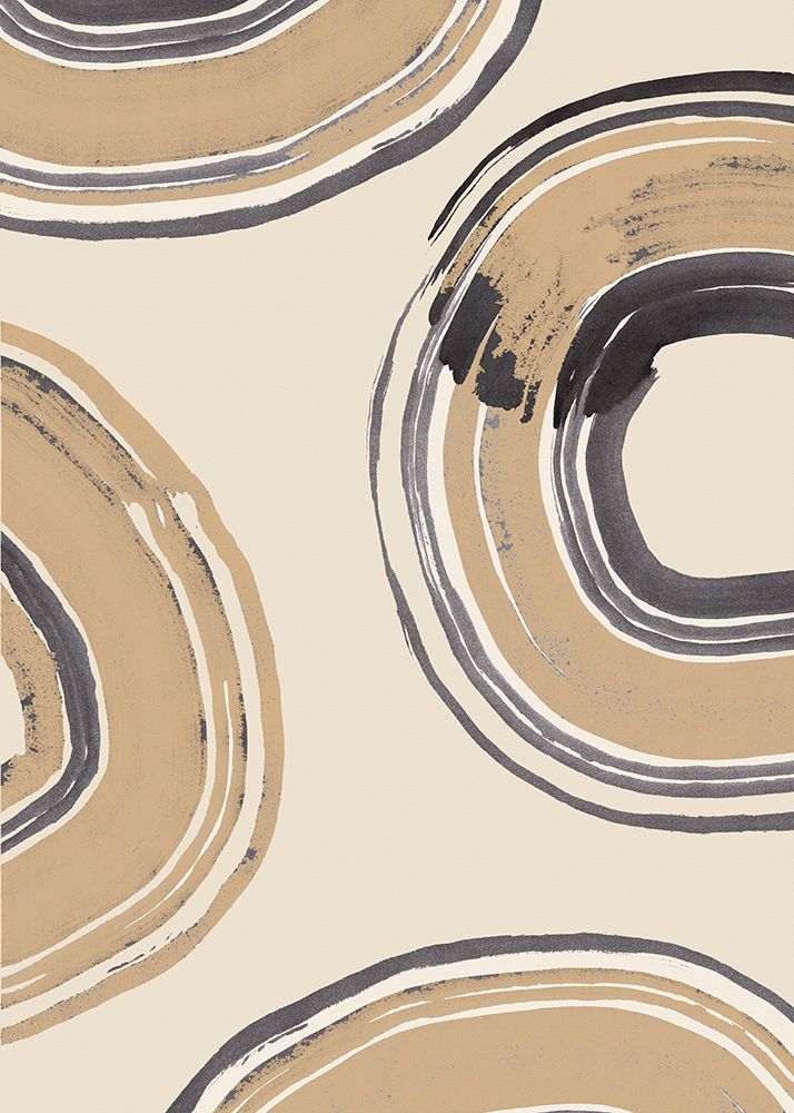 Abstract Circles art print by Pictufy Studio for $57.95 CAD