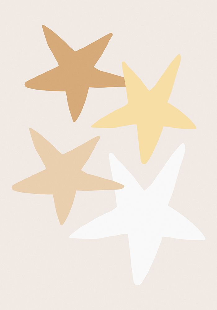 Stars Yellow art print by Pictufy Studio for $57.95 CAD