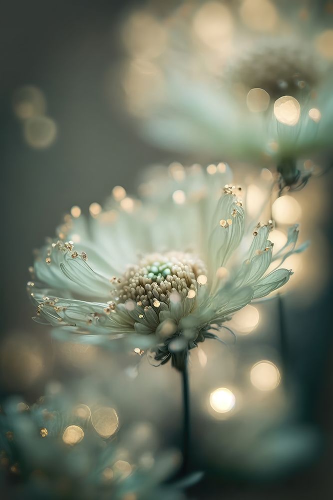 Mint Flower art print by Treechild for $57.95 CAD