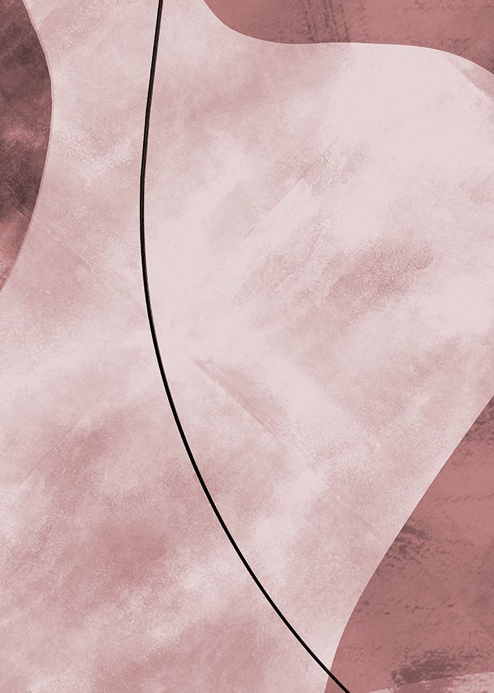 Abstract Shapes Pink art print by Pictufy Studio II for $57.95 CAD
