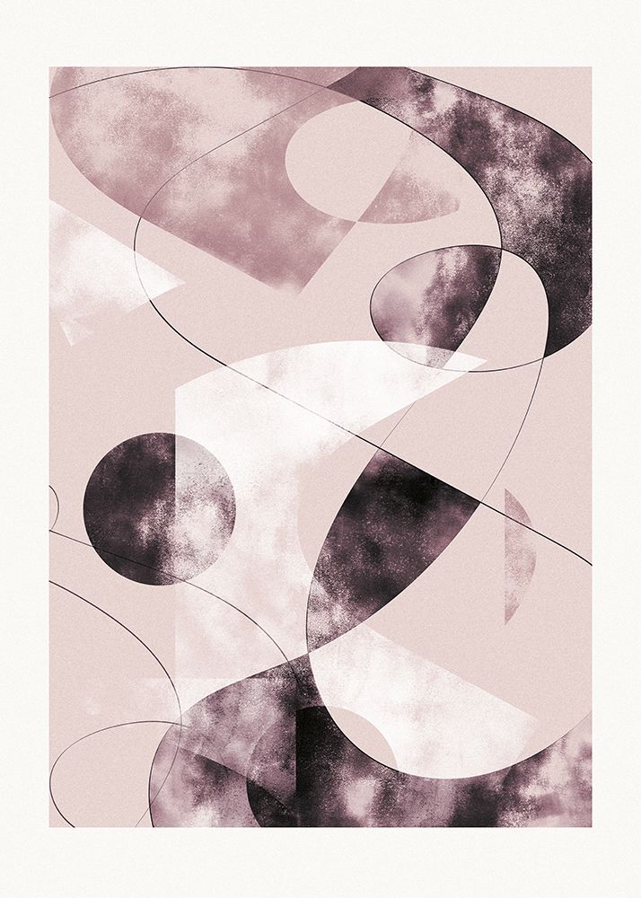 Shapes Shatters Red art print by Pictufy Studio II for $57.95 CAD