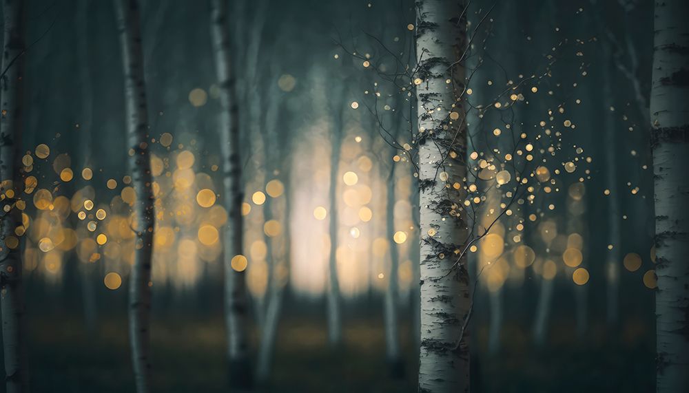 A Magic Night art print by Treechild for $57.95 CAD