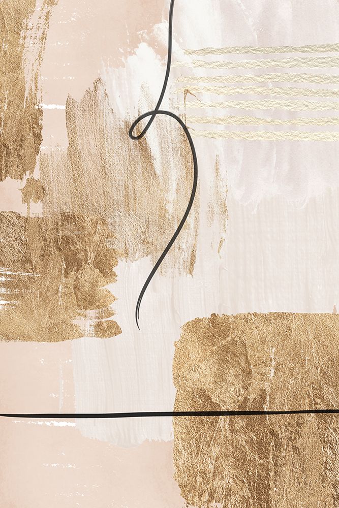 Aesthetic Gold-2 art print by Sally Ann Moss for $57.95 CAD