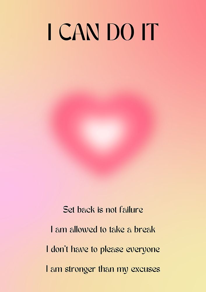 Motivational Aura Poster art print by Amelie for $57.95 CAD