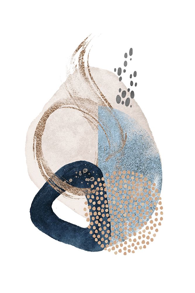 Smooth Shapes-3 art print by Sally Ann Moss for $57.95 CAD