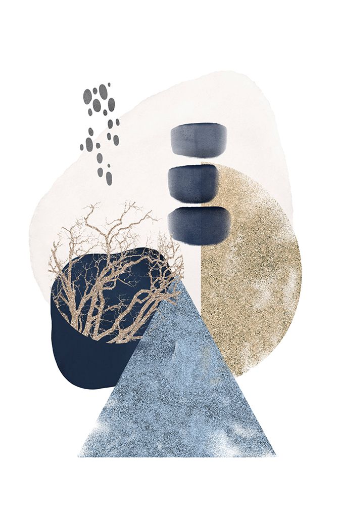 Smooth Shapes-2 art print by Sally Ann Moss for $57.95 CAD