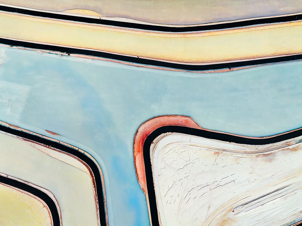 Lithium Salt Pool Abstract art print by Shenshen Dou for $57.95 CAD
