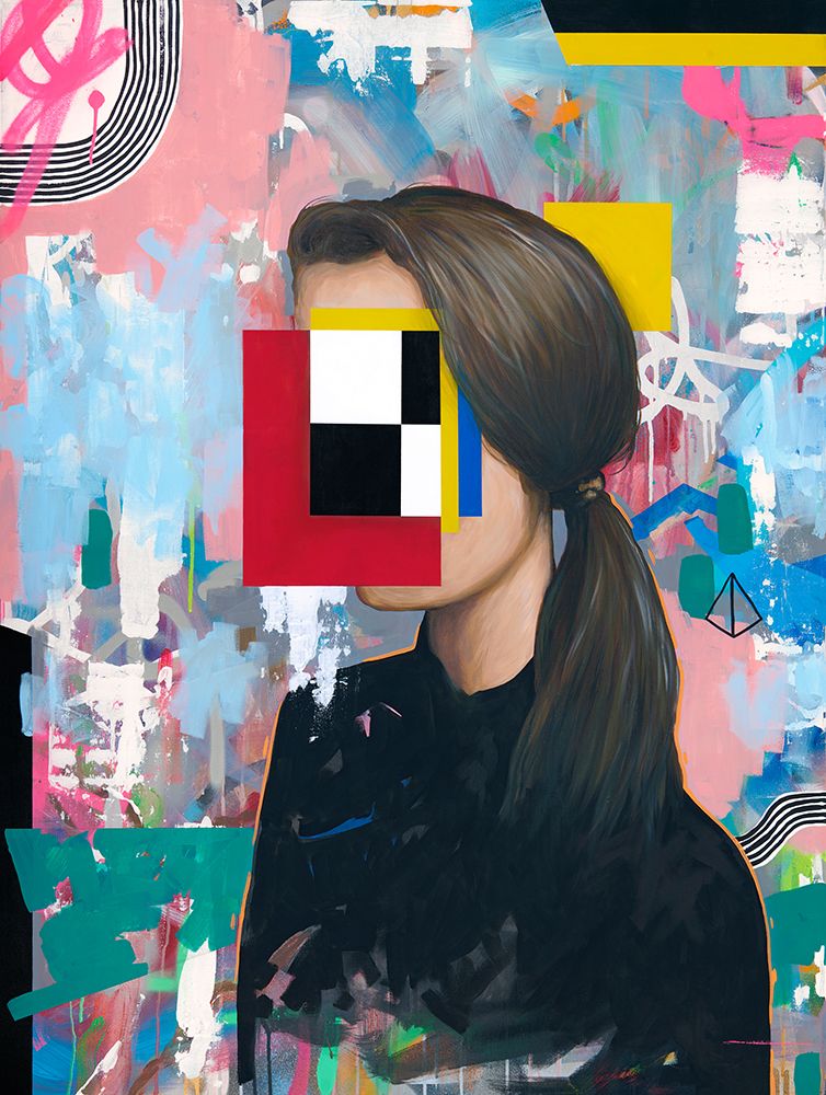 Girl 1 art print by Famous When Dead for $57.95 CAD