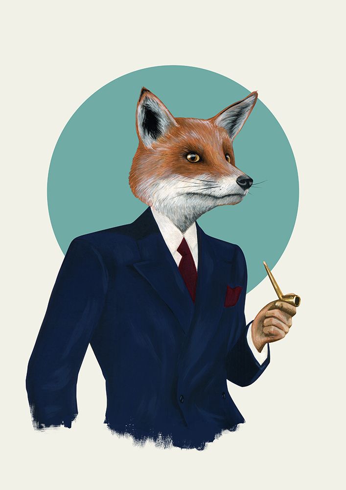 Mr Fox art print by Famous When Dead for $57.95 CAD