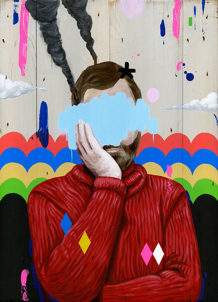 SAD art print by Famous When Dead for $57.95 CAD