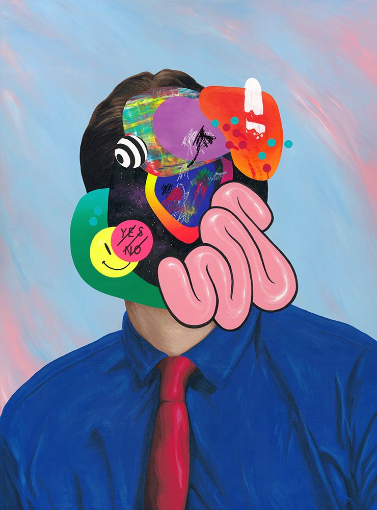 Trying Hard To Look Busy art print by Famous When Dead for $57.95 CAD
