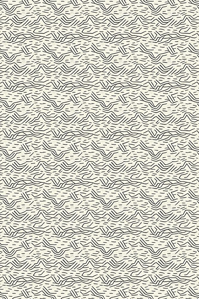 Thin Zig Zag Pattern art print by Treechild for $57.95 CAD