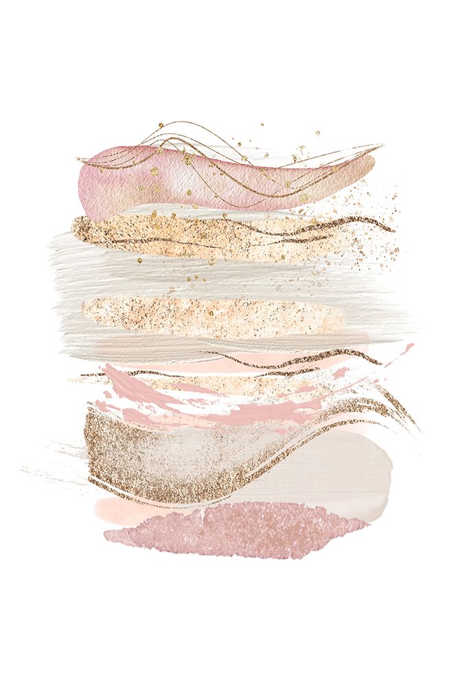 Mystical Pink Abstract-1 art print by Sally Ann Moss for $57.95 CAD
