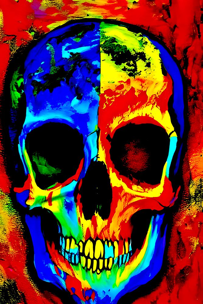 Skullx art print by Velibor Baco for $57.95 CAD