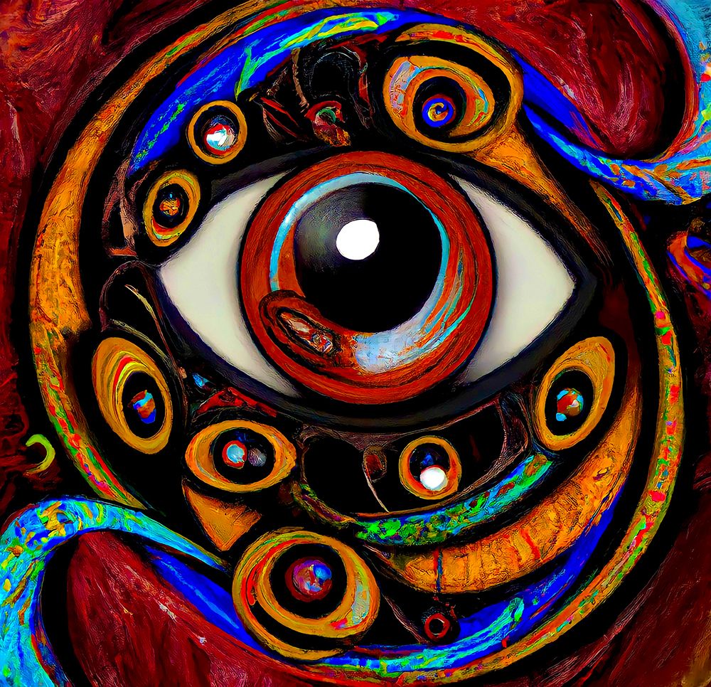 EyesX art print by Velibor Baco for $57.95 CAD