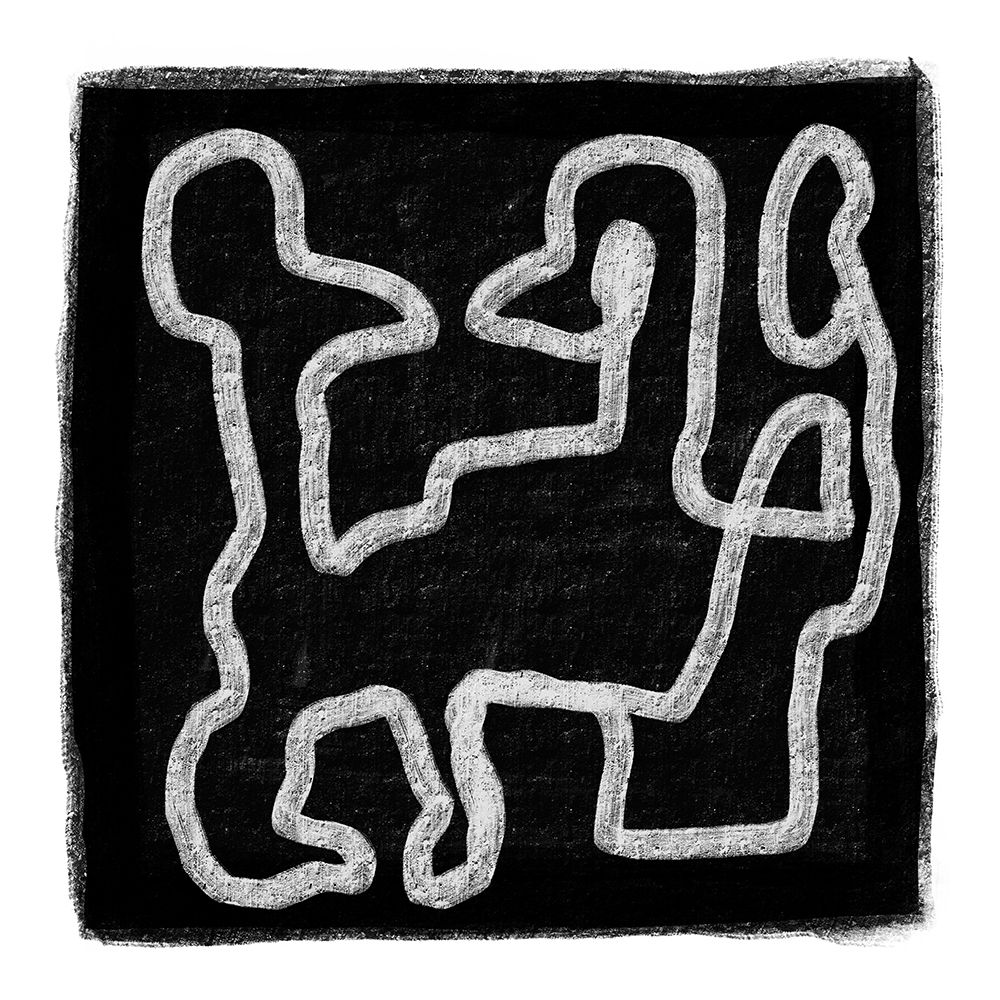 Black Scribble 2 art print by Sharyn Bursic for $57.95 CAD