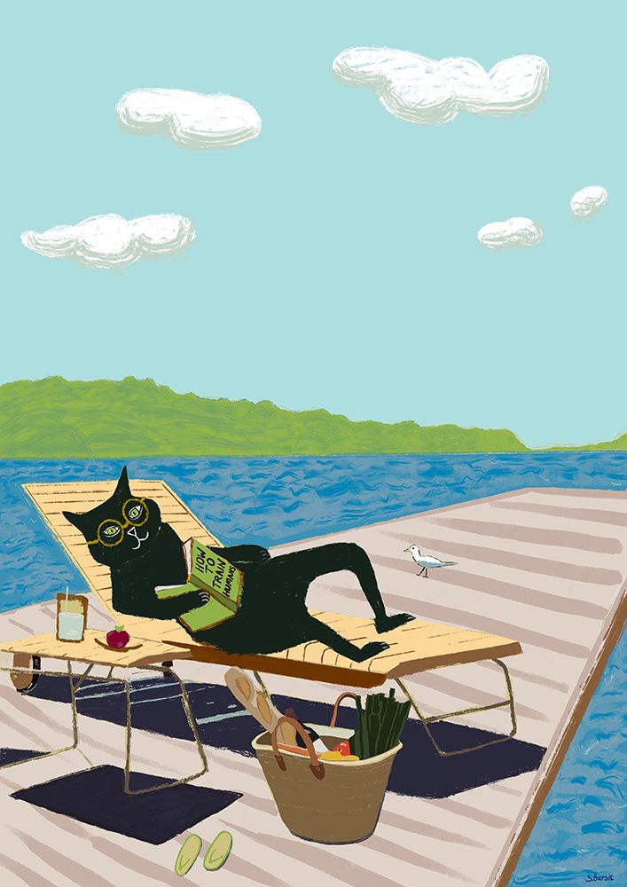 Summer Break art print by Sharyn Bursic for $57.95 CAD