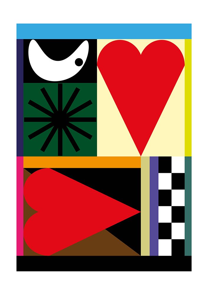 A Game Of Hearts art print by Frances Collett for $57.95 CAD