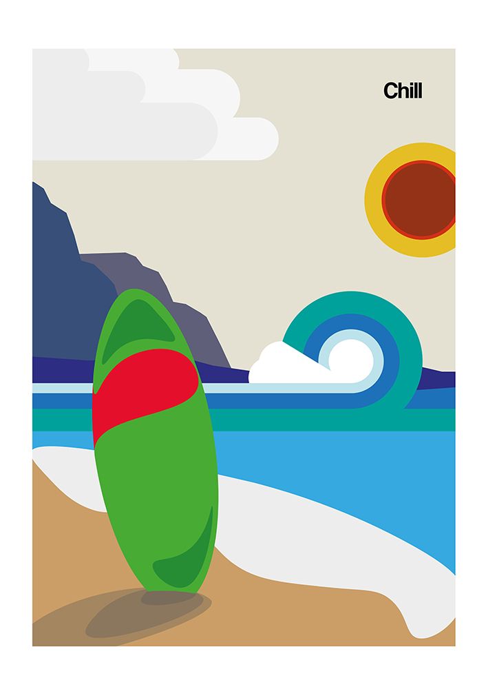 Chill art print by Frances Collett for $57.95 CAD