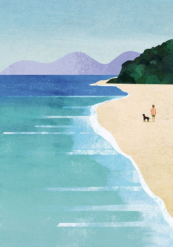 Beach Girl iii art print by Longwayhome for $57.95 CAD