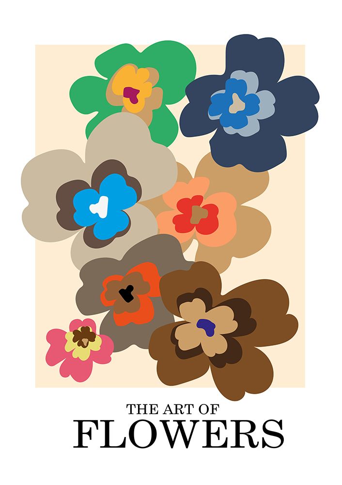 The Art Of Flowers Pink art print by Frances Collett for $57.95 CAD
